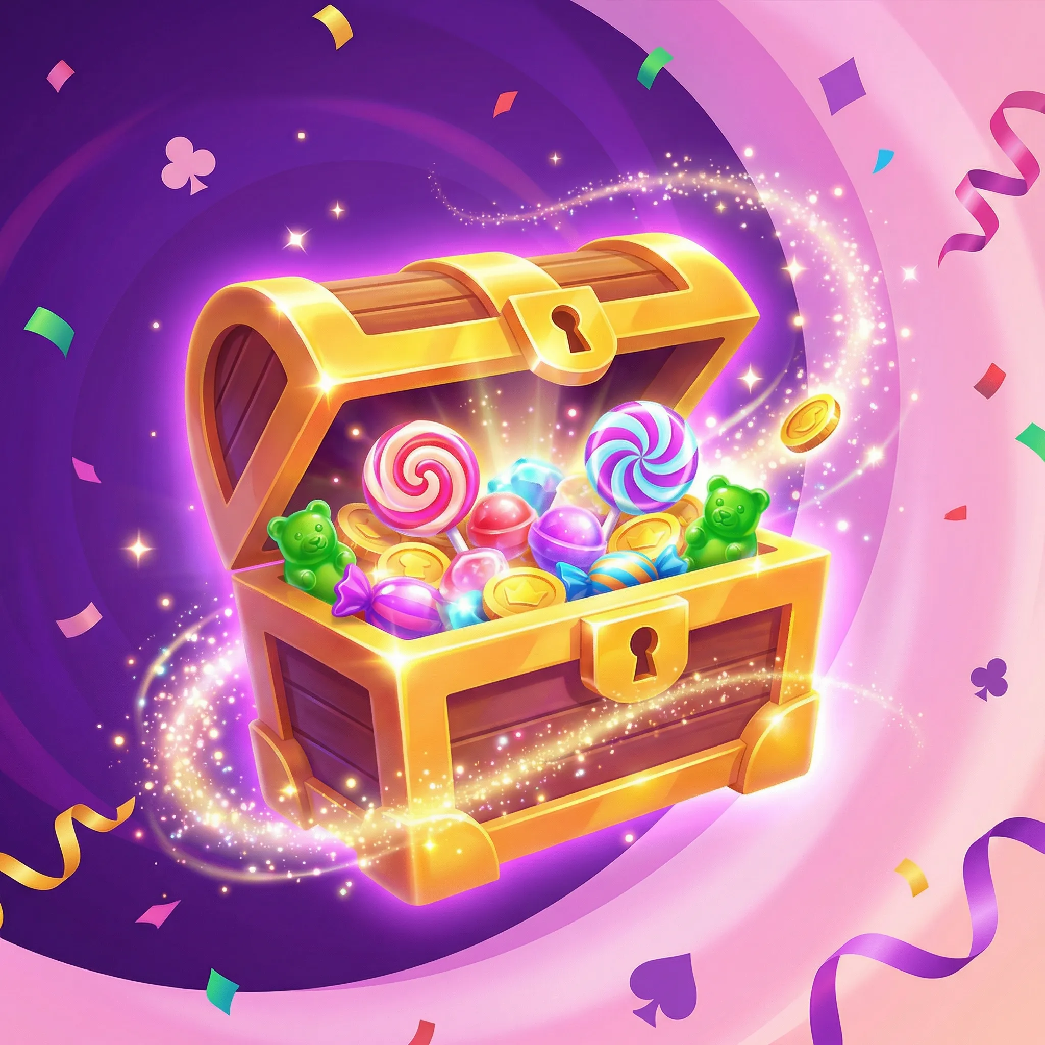 Baú de tesouro com bônus de boas-vindas stakebet